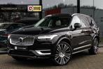 Volvo XC90 2.0 T8 Recharge AWD - PANO - LUCHTVERING - ELEKTR, Gebruikt, 4 cilinders, 7 stoelen, Zwart