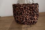 nieuwe zachte fluffy tas met tijgerprint, Sieraden, Tassen en Uiterlijk, Tassen | Damestassen, Ophalen of Verzenden, Nieuw, Bruin