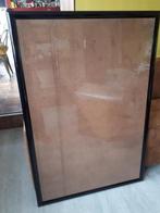 Grote zwart metalen Wissellijst 76x110, Ophalen, Zo goed als nieuw, Metaal of Aluminium, 75 cm of meer