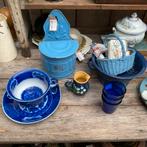 Blauwe brocante *floor epe*, Antiek en Kunst, Curiosa en Brocante, Ophalen of Verzenden