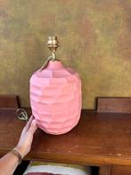 Roze handgemaakte Tafellamp - Nieuw, Ophalen of Verzenden, Nieuw, Overige materialen, Minder dan 50 cm