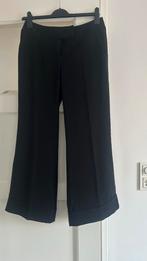 Zwarte wijde pijpen broek - Maat 38 - Dyanne, Maat 38/40 (M), Verzenden, Zwart, Zo goed als nieuw