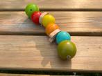 Speel rups van hout en elastiek, Kinderen en Baby's, Speelgoed | Houten speelgoed, Ophalen of Verzenden, Gebruikt, Overige typen