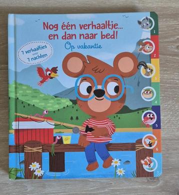 Boek. Nog één verhaaltje en dan nar bed. Op vakantie. beschikbaar voor biedingen