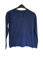 Prachtige donker blauwe WE trui gebreid maat 170., Verzenden, Trui of Vest, Zo goed als nieuw, Jongen