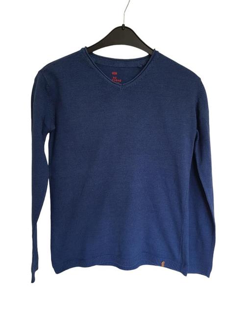Prachtige donker blauwe WE trui gebreid maat 170., Kinderen en Baby's, Kinderkleding | Maat 170, Zo goed als nieuw, Jongen, Trui of Vest