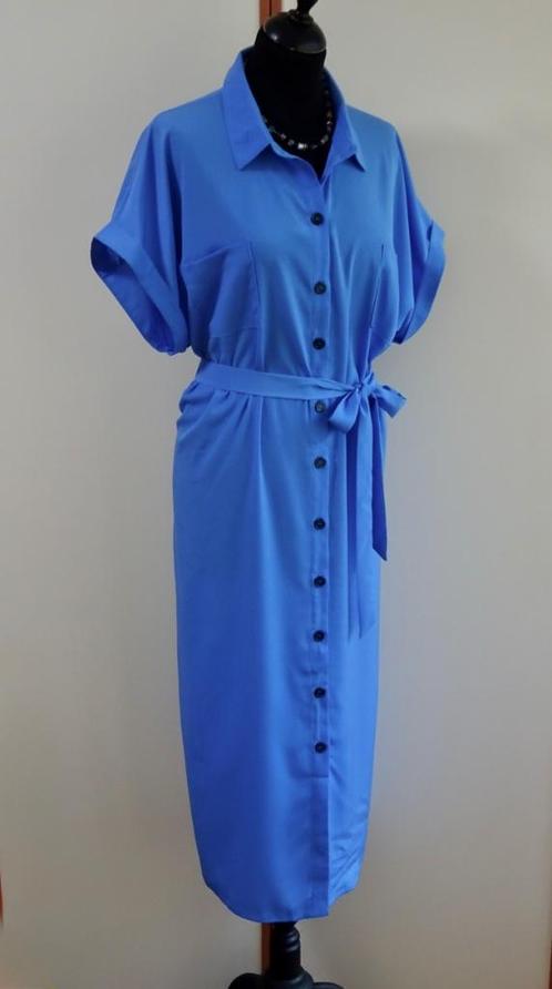 **Sale** Nieuwe Only jurk maat 46, Kleding | Dames, Jurken, Nieuw, Maat 46/48 (XL) of groter, Blauw, Onder de knie, Ophalen of Verzenden