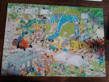 Jan van Haasteren Filmset 1000stukjes COMPLEET Jumbo 19074  beschikbaar voor biedingen