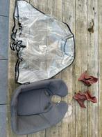 Maxi Cosi verkleiner en regenhoes, Ophalen of Verzenden, Zo goed als nieuw, Maxi-Cosi, Regenhoes