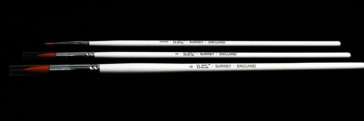 3 verschillende Professionele nagelpenseeltjes, Sieraden, Tassen en Uiterlijk, Uiterlijk | Lichaamsverzorging, Nieuw, Overige typen