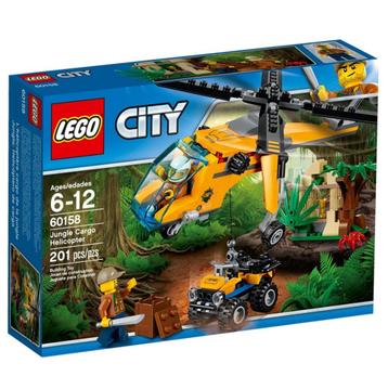 LEGO City 60158 Jungle Vrachthelikopter       * ‘t LEGOhuis beschikbaar voor biedingen