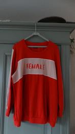 Rood met roze  sweater van Zizzi, maat 50/52, Nieuw, Zizzi, Maat 46/48 (XL) of groter, Verzenden