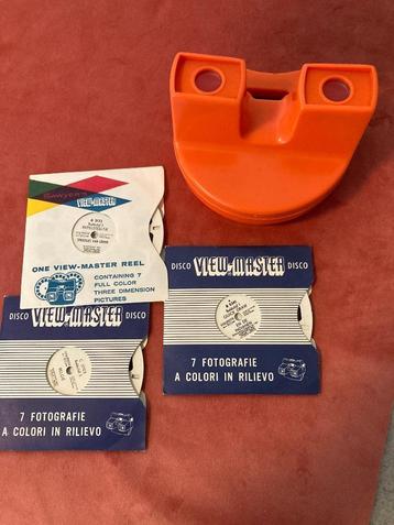 viewmaster + 3x setje schijfjes beschikbaar voor biedingen