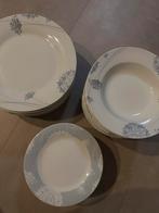 12 x 3 Tognana Eetborden met Bloemenmotief, Ophalen