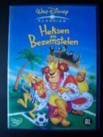 Walt Disney Classics Heksen en Bezemstelen in nieuwstaat, Cd's en Dvd's, Dvd's | Tekenfilms en Animatie, Amerikaans, Alle leeftijden
