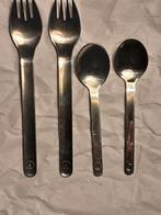 Lufthansa, 2 vorken, 8 koffielepels, 1 mes, Verzamelen, Ophalen of Verzenden, Gebruikt, Overige typen