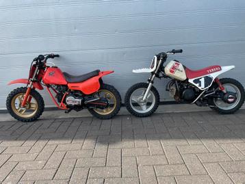 Yamaha PW50 en Honda QR50 minicrossers 1983 beschikbaar voor biedingen