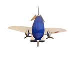 Sarsaparilla deco designs vliegtuiglamp, Gebruikt, Sarsaparilla deco designs, Ophalen of Verzenden, Glas