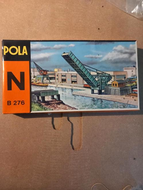 Te koop pola bascule brug nr b276 met motor., Hobby en Vrije tijd, Modeltreinen | N-Spoor, Nieuw, Ophalen of Verzenden