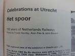 1989 magazine boek NS spoorwegen 150 jaar locomotieven, Verzamelen, Spoorwegen en Tramwegen, Ophalen, Zo goed als nieuw, Trein