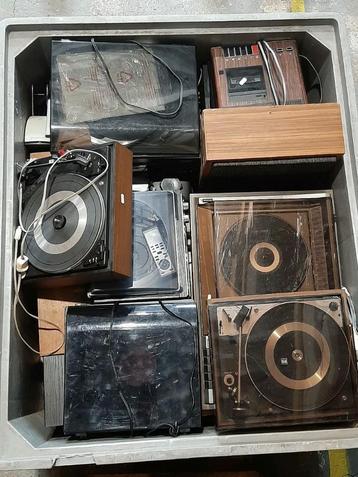 Partij audio/palletbak audio -- zonder bak!! beschikbaar voor biedingen