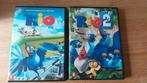 2 DVDs Rio deel 1 en 2, Europees, Tekenfilm, Ophalen of Verzenden, Zo goed als nieuw