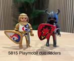 Playmobil duo ridders draak 5815, Ophalen of Verzenden, Zo goed als nieuw, Complete set