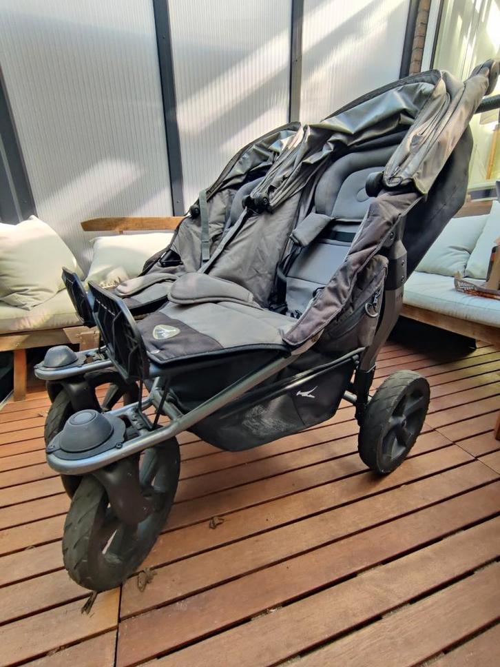 TFK Duo 2 tweeling buggy, Kinderen en Baby's, Tweelingen en Meerlingen, Zo goed als nieuw, Kinderwagen of Buggy, Ophalen