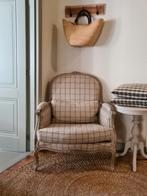 Franse Fauteuil, groot model, heerlijke diepe zit, Huis en Inrichting, Fauteuils, Ophalen of Verzenden, Zo goed als nieuw, 75 tot 100 cm