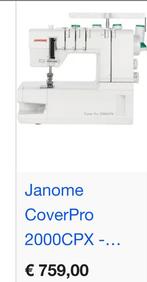 Coverlockmachine - Perfecte Zomen!, Hobby en Vrije tijd, Naaimachines en Toebehoren, Ophalen of Verzenden, Zo goed als nieuw, Lockmachine