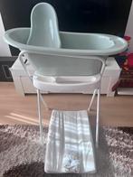 Bebe jou badje met standaard + zitje + aankleedkussen + hoes, Ophalen, Gebruikt, Badje, Bébé-jou