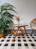 Vintage midcentury salontafel | coffeetable, Ophalen, Gebruikt, 100 tot 150 cm, 50 tot 100 cm