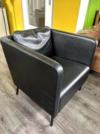 stoel, zwart, strak, Huis en Inrichting, Stoelen, Ophalen, Gebruikt, Zwart, Eén