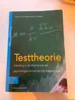 Testtheorie boek, Ophalen of Verzenden, Gelezen, Overige onderwerpen