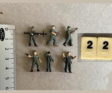 Soldaatjes 22 ww2 schaal 1:72 of 1:76 beschikbaar voor biedingen