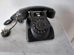 Zwarte bakelieten PTT telefoon, Telecommunicatie, Vaste telefoons | Niet Draadloos, Ophalen of Verzenden