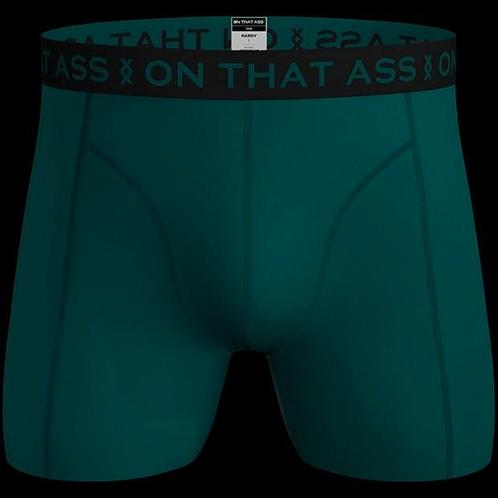 ON THAT ASS Boxer - maat M - One HARDY, Kleding | Heren, Ondergoed, Boxer, Groen, Ophalen of Verzenden
