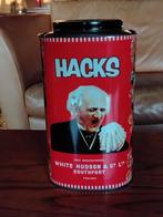 Blik Hacks hoestbonbons, Verzamelen, Blikken, Ophalen of Verzenden, Gebruikt, Overige, Overige merken