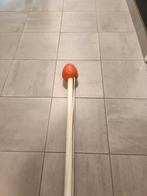 Vlaggenstok met vlag en wimpel, Ophalen