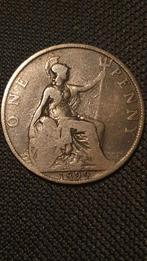 One penny 1899, Postzegels en Munten, Ophalen of Verzenden, Losse munt, Overige landen
