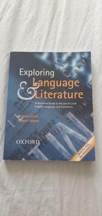 English language and literature middelbare school boek, Ophalen of Verzenden, Overige niveaus, Engels