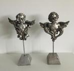 Beeldje engel zilverkleurig, Verzamelen, Beelden en Beeldjes, Ophalen, Zo goed als nieuw, Overige typen