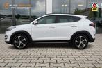 Hyundai Tucson 1.6 T-GDi Premium 4WD | Pano | Leder | Camera, Auto's, Hyundai, Gebruikt, 4 cilinders, Wit, Leder