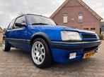 Peugeot 205 1.9 GTI U9 1990 Blauw (orig. Zwart), Auto's, Voorwielaandrijving, Zwart, 4 cilinders, Blauw