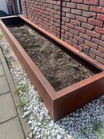Cortenstaal plantenbak industrieel 280x60x30, Ophalen, 100 cm of meer, Zo goed als nieuw, Metaal