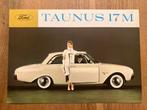 Ford Taunus 17M brochure, Boeken, Auto's | Folders en Tijdschriften, Ophalen of Verzenden, Zo goed als nieuw, Ford