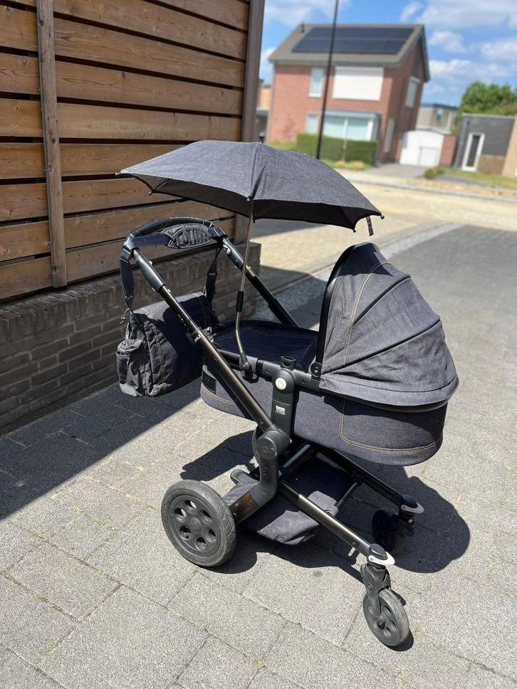 Joolz Kinderwagen Jeans, Kinderen en Baby's, Kinderwagens en Combinaties, Gebruikt, Combiwagen, Overige merken, Duowagen, Luchtbanden