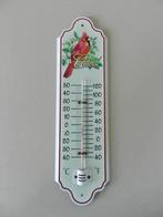 Emaille thermometer met vogel, Antiek en Kunst, Ophalen of Verzenden