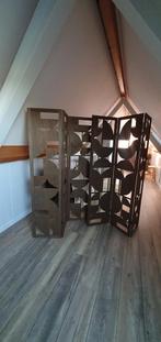 WOOOD Kamerscherm Alana hout naturel 172x120x2 cm, Ophalen, Zo goed als nieuw