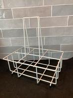 Vintage flessenrekje draadstaal (050824), Ophalen of Verzenden